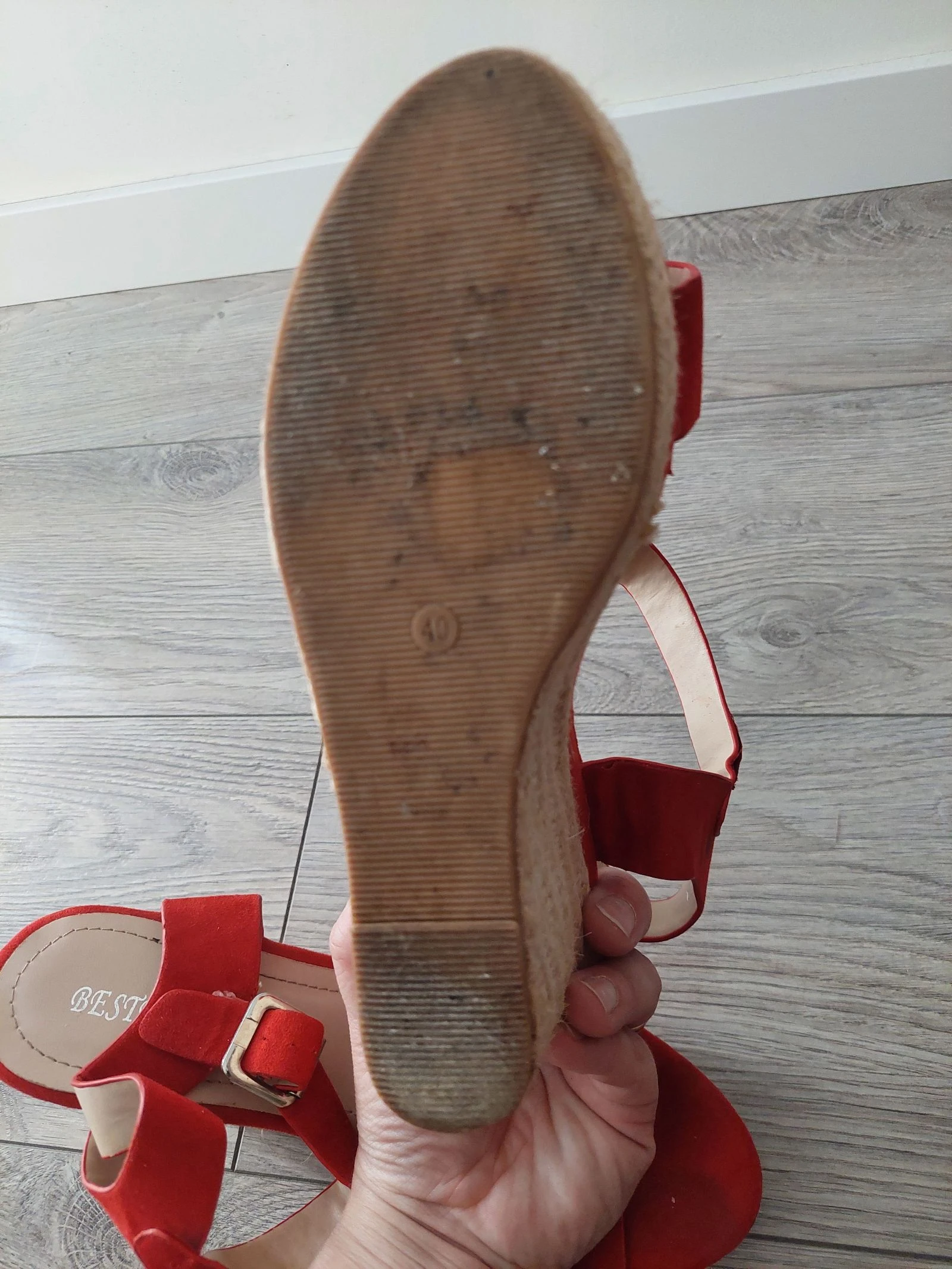 Bestelle - Sandalias rojas – photo 8